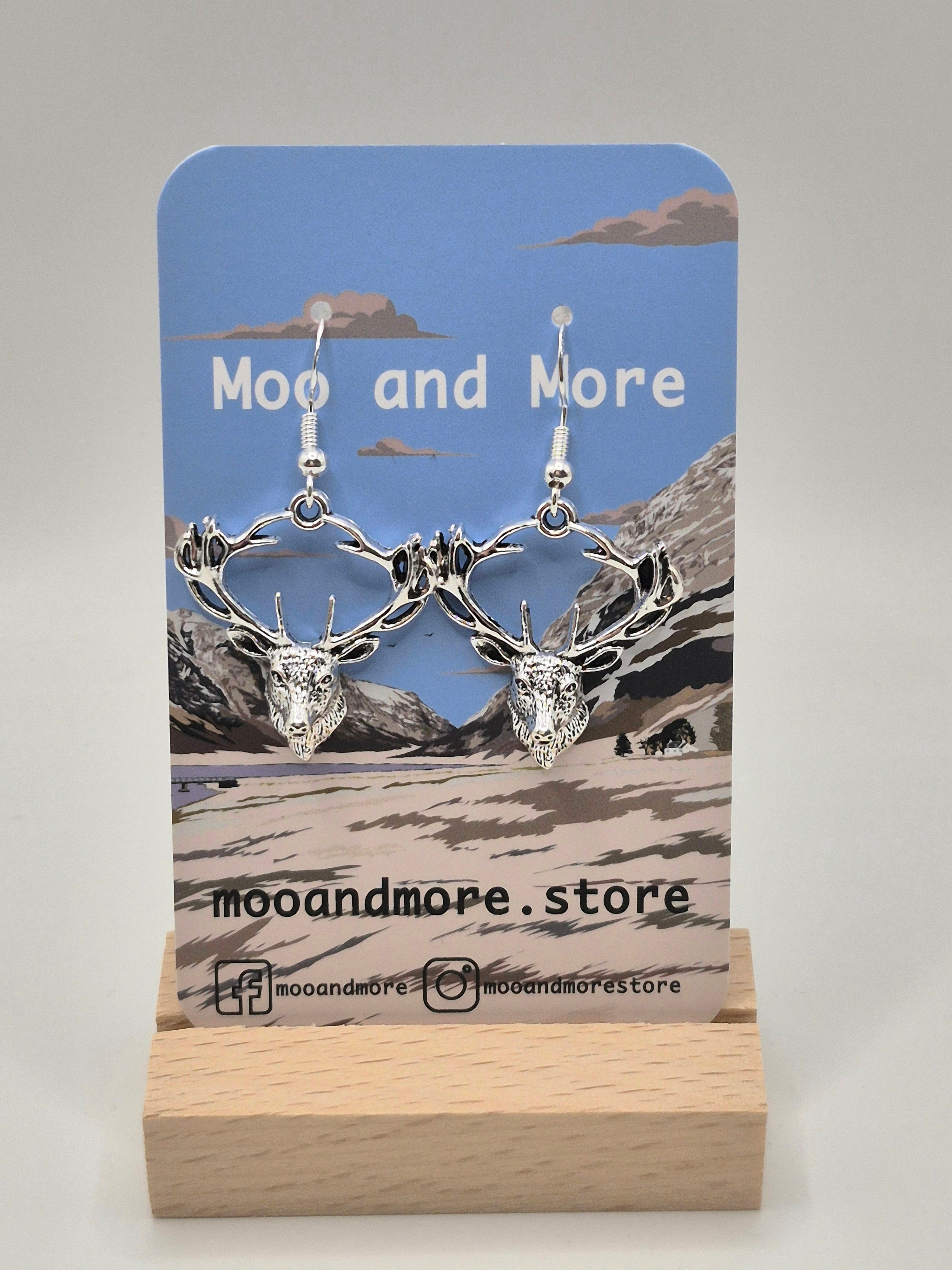 Stag Earrings