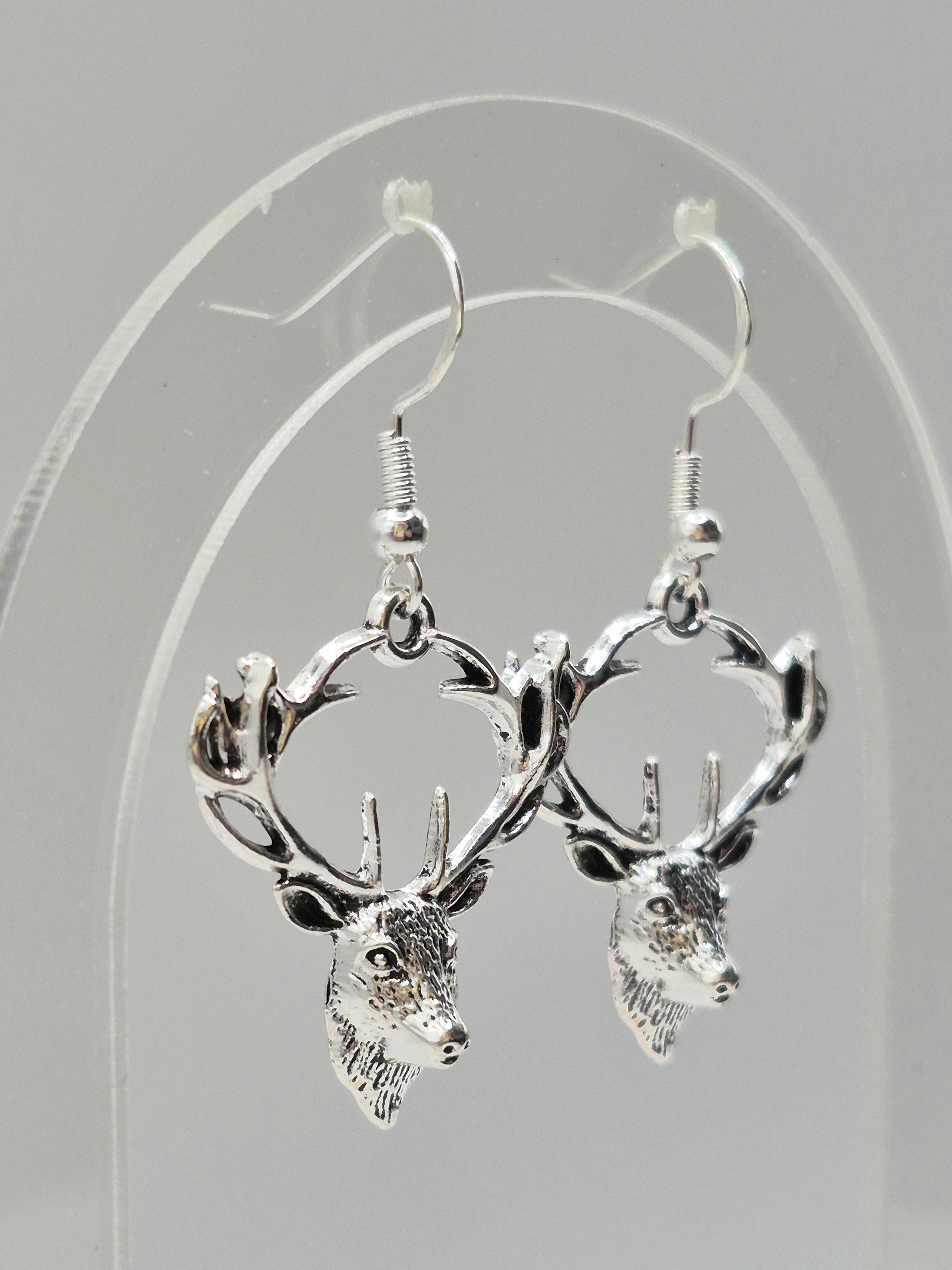 Stag Earrings