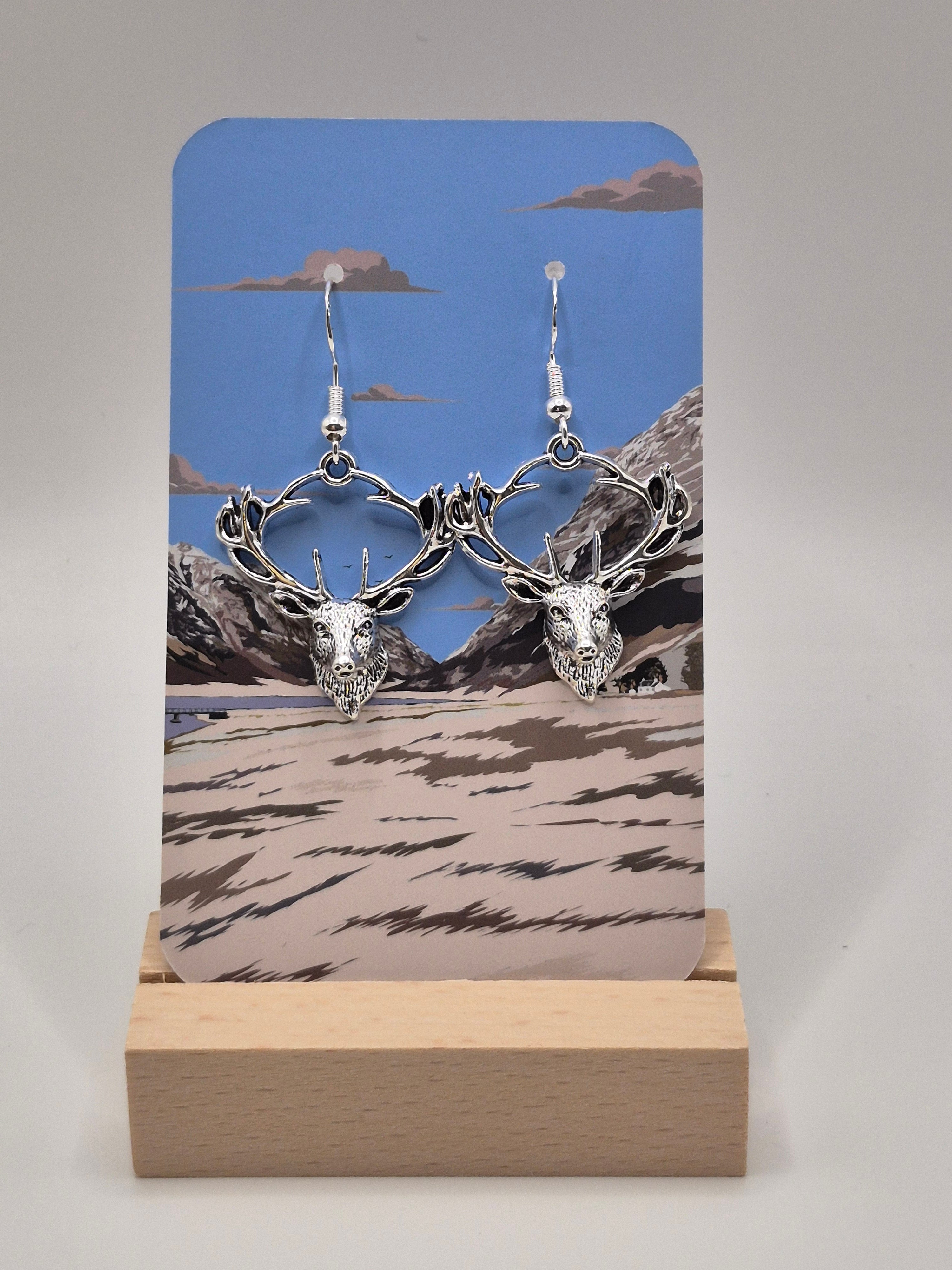 Stag Earrings