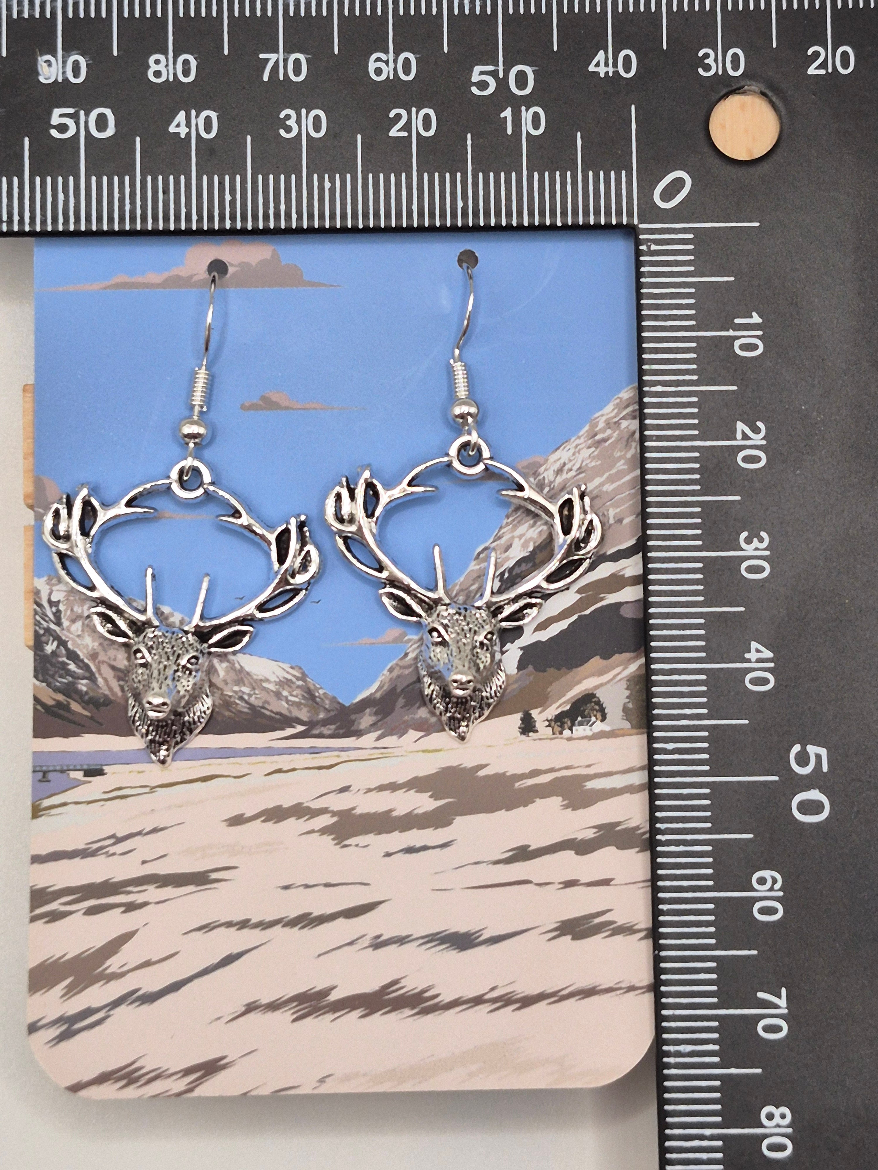 Stag Earrings