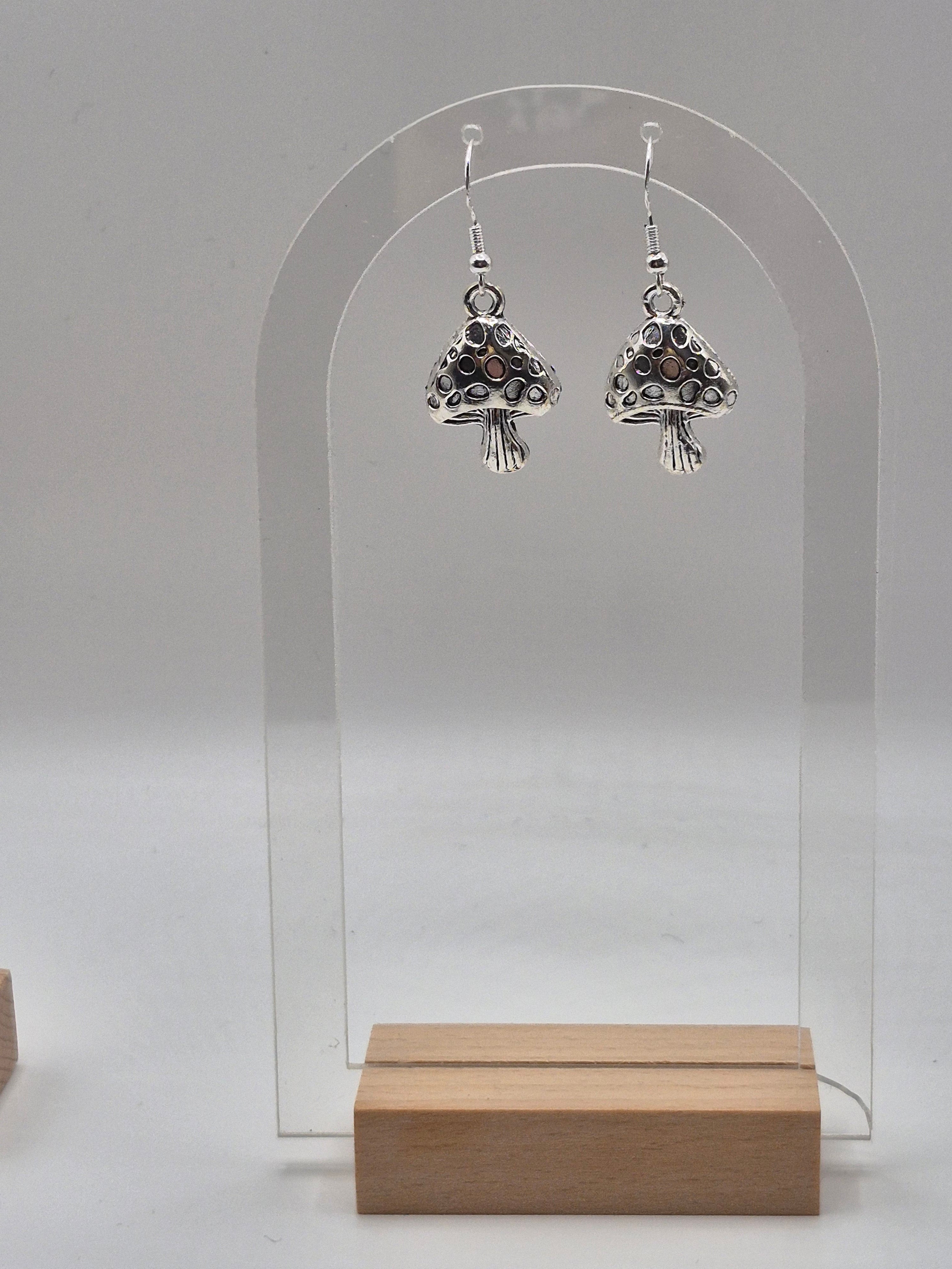Mushroom Earrings