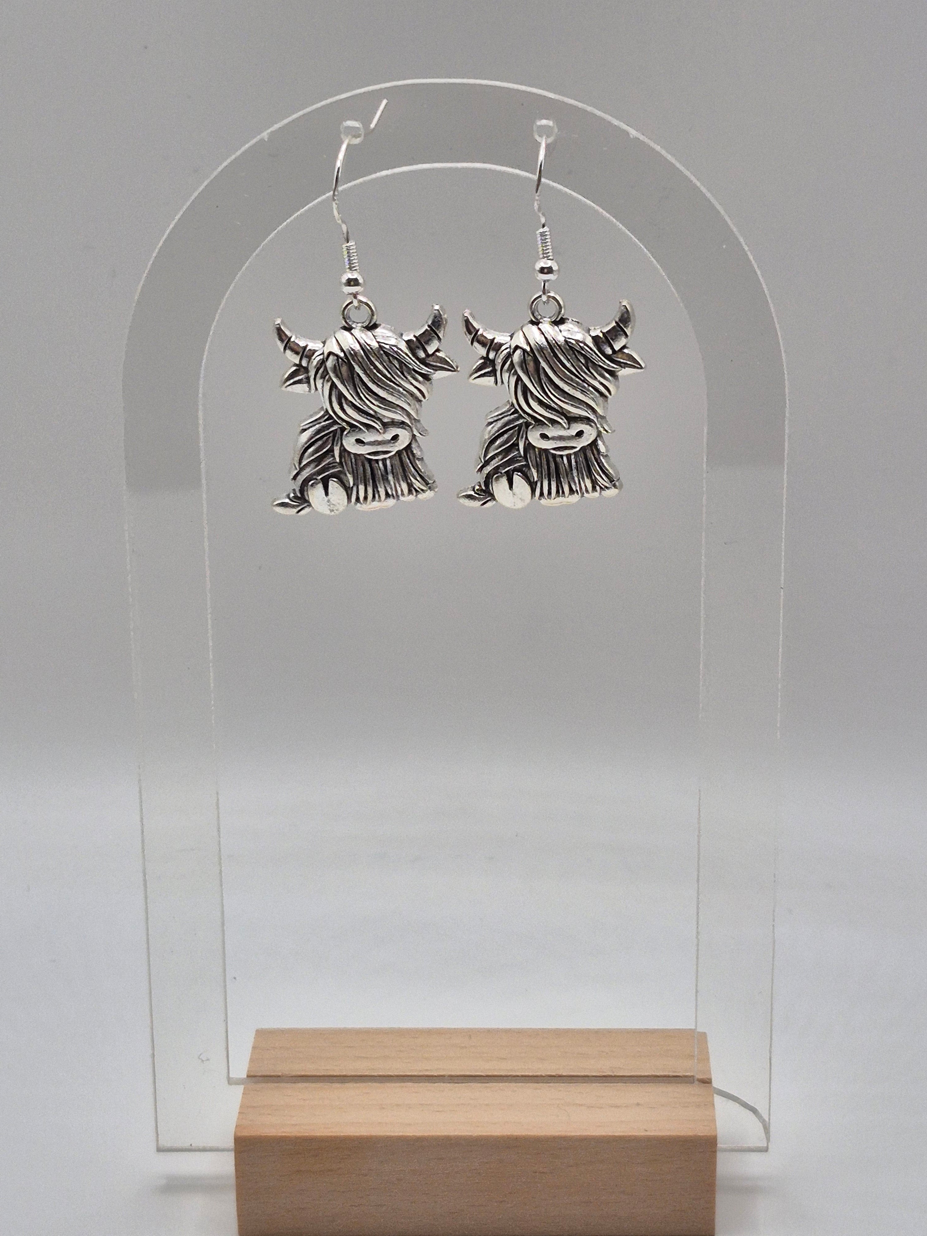 Highland Cow Earrings