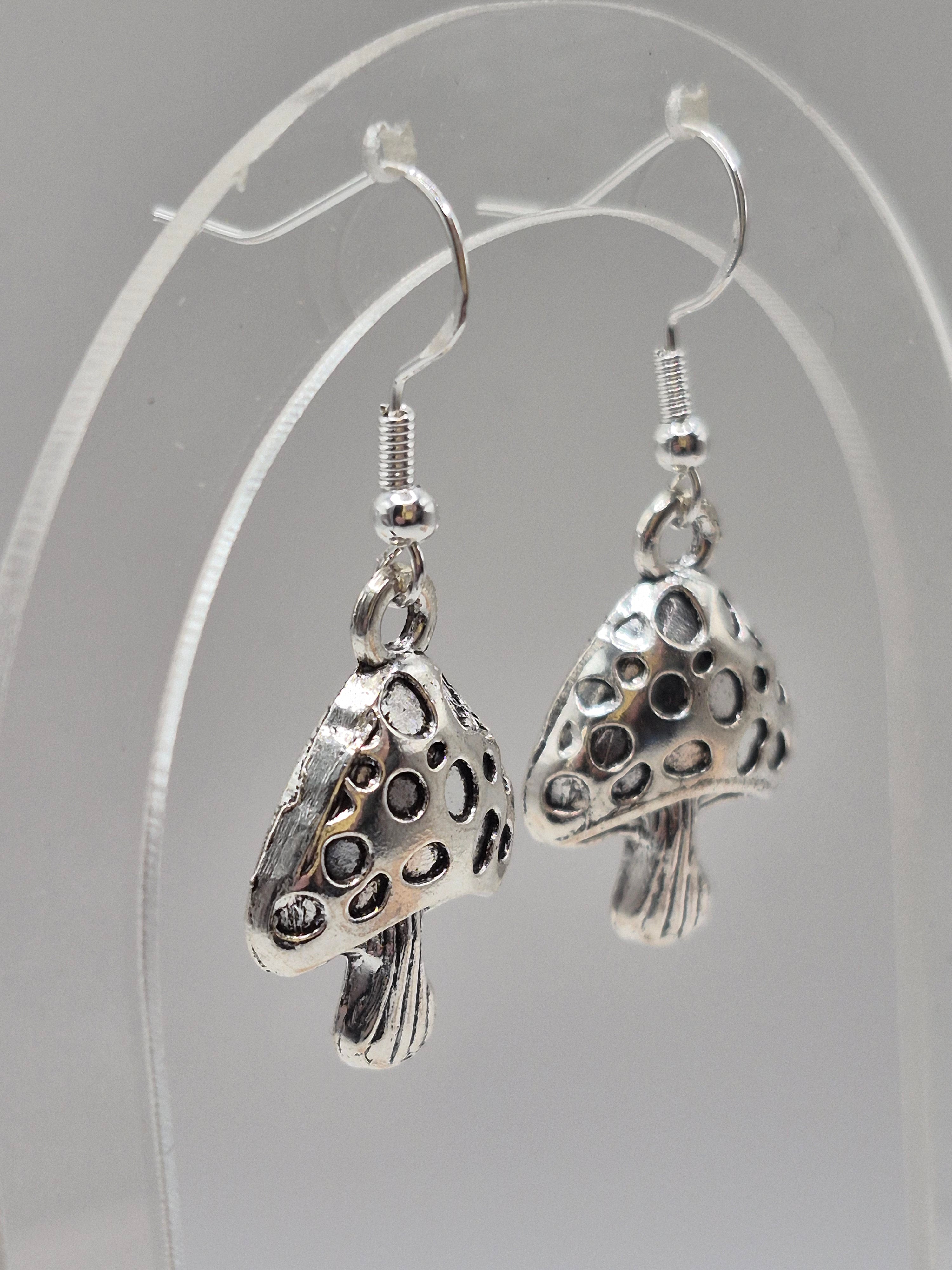 Mushroom Earrings