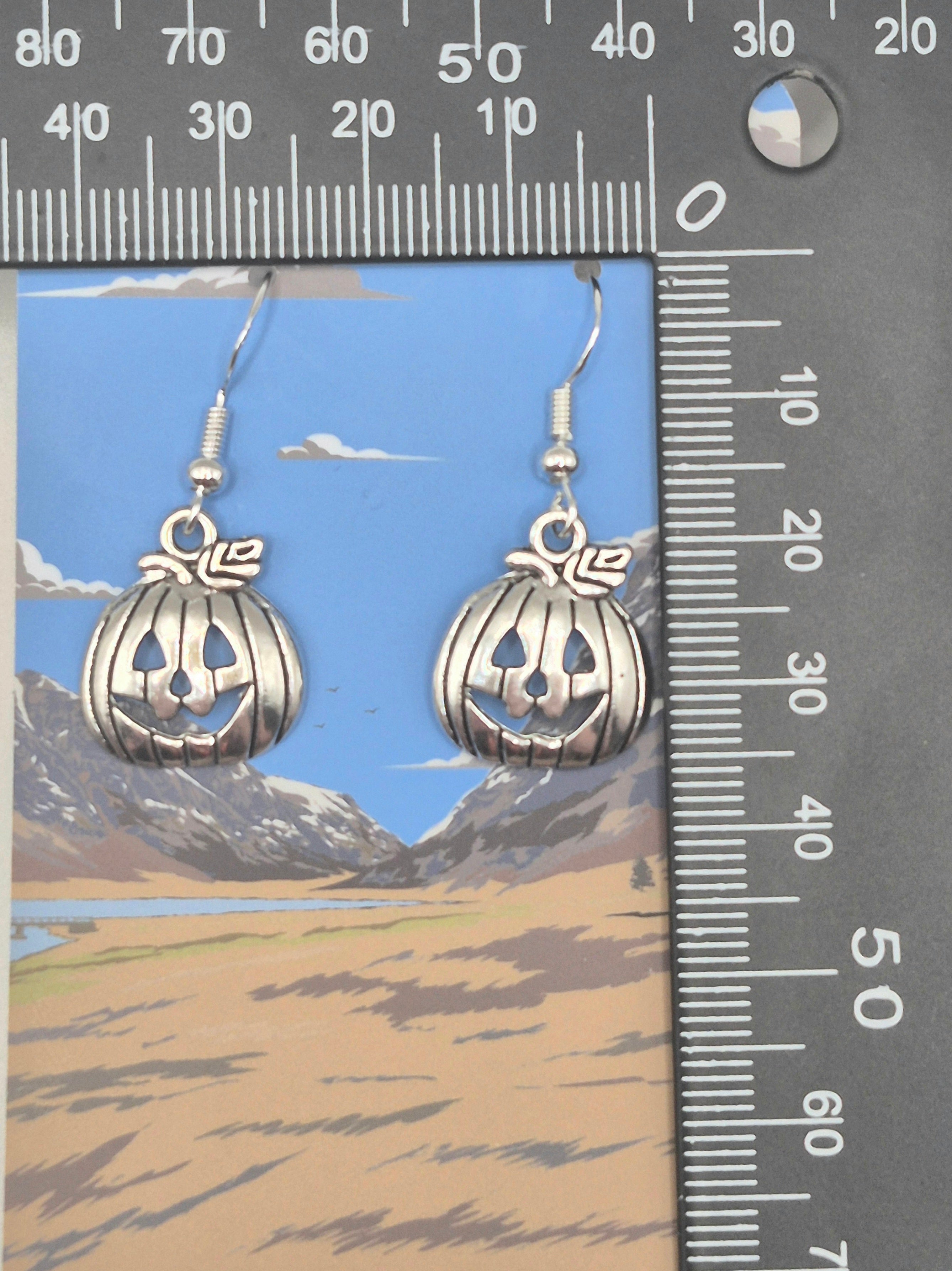 Pumpkin earrings