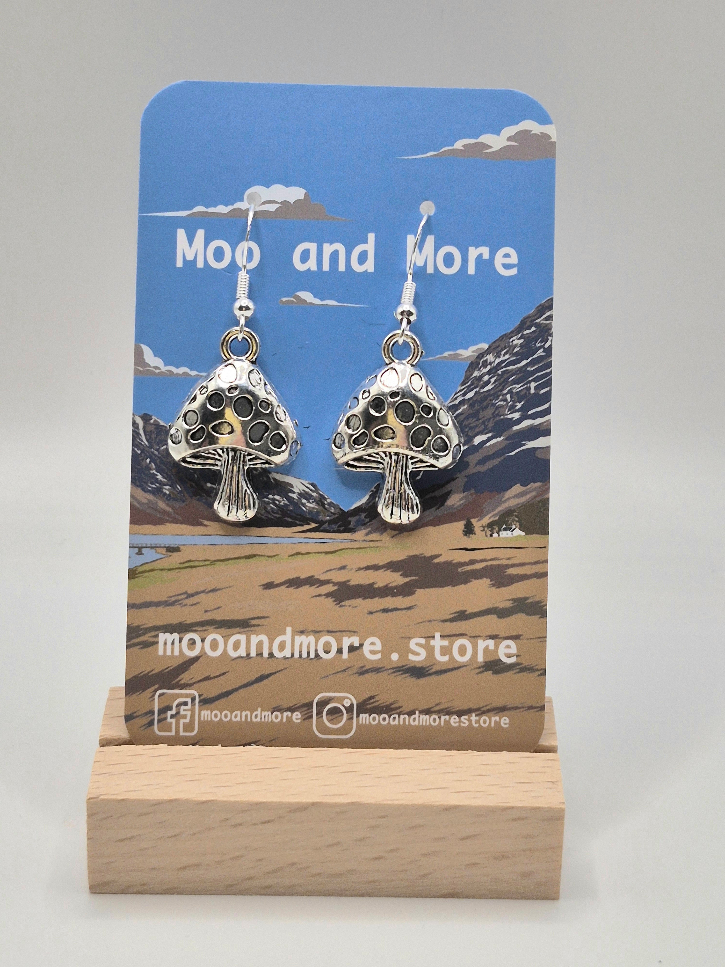 Mushroom Earrings