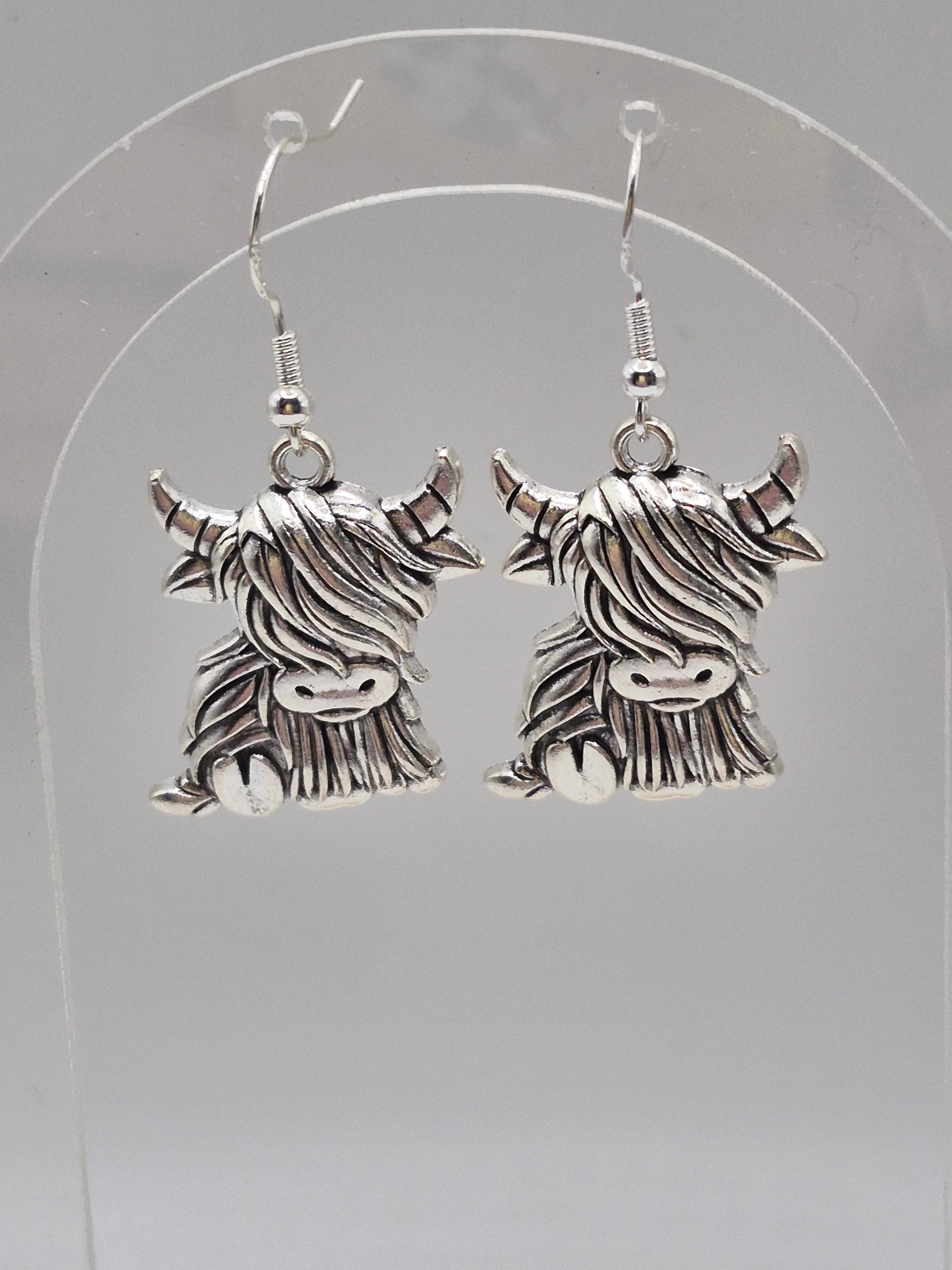 Highland Cow Earrings