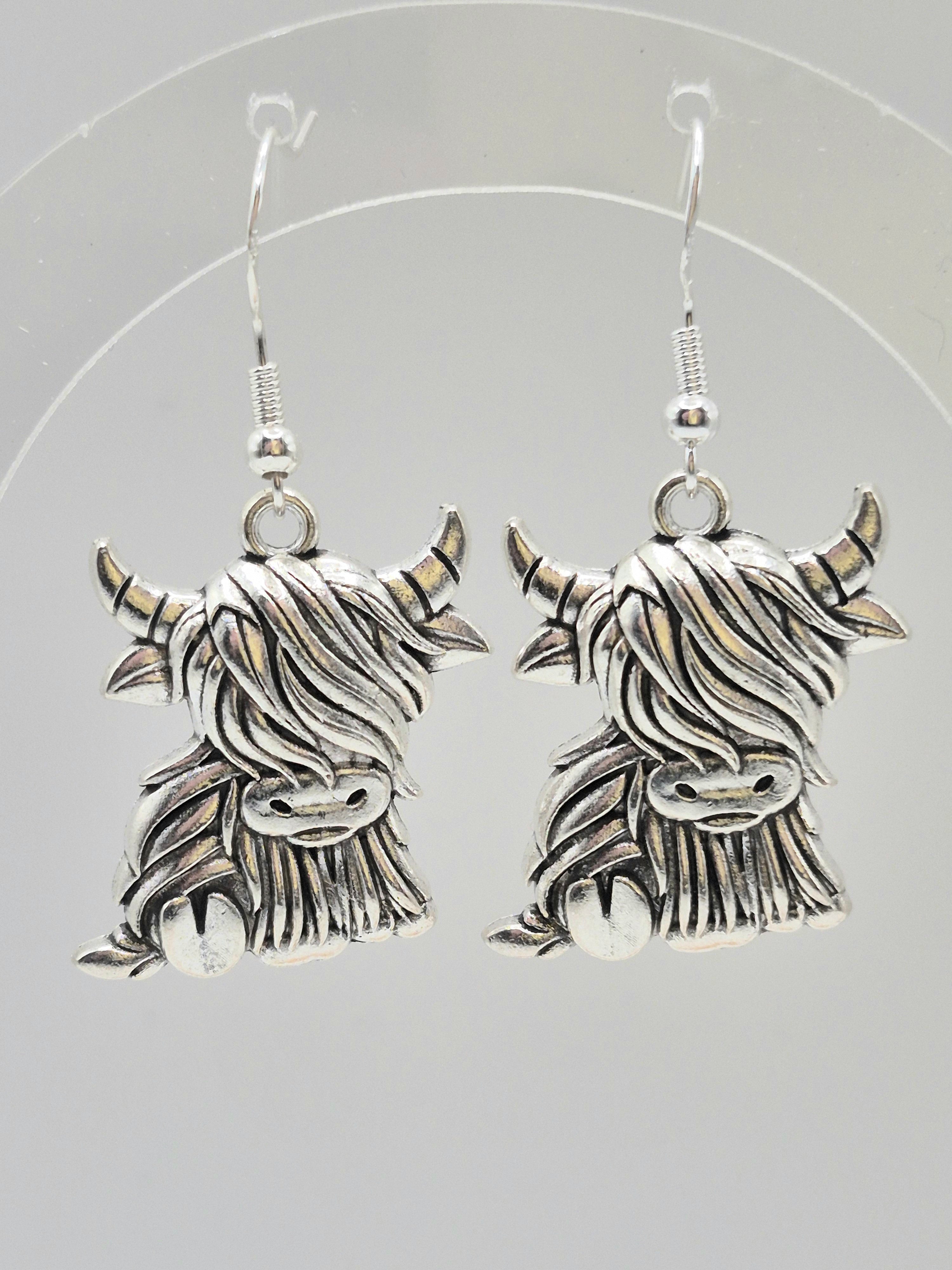 Highland Cow Earrings