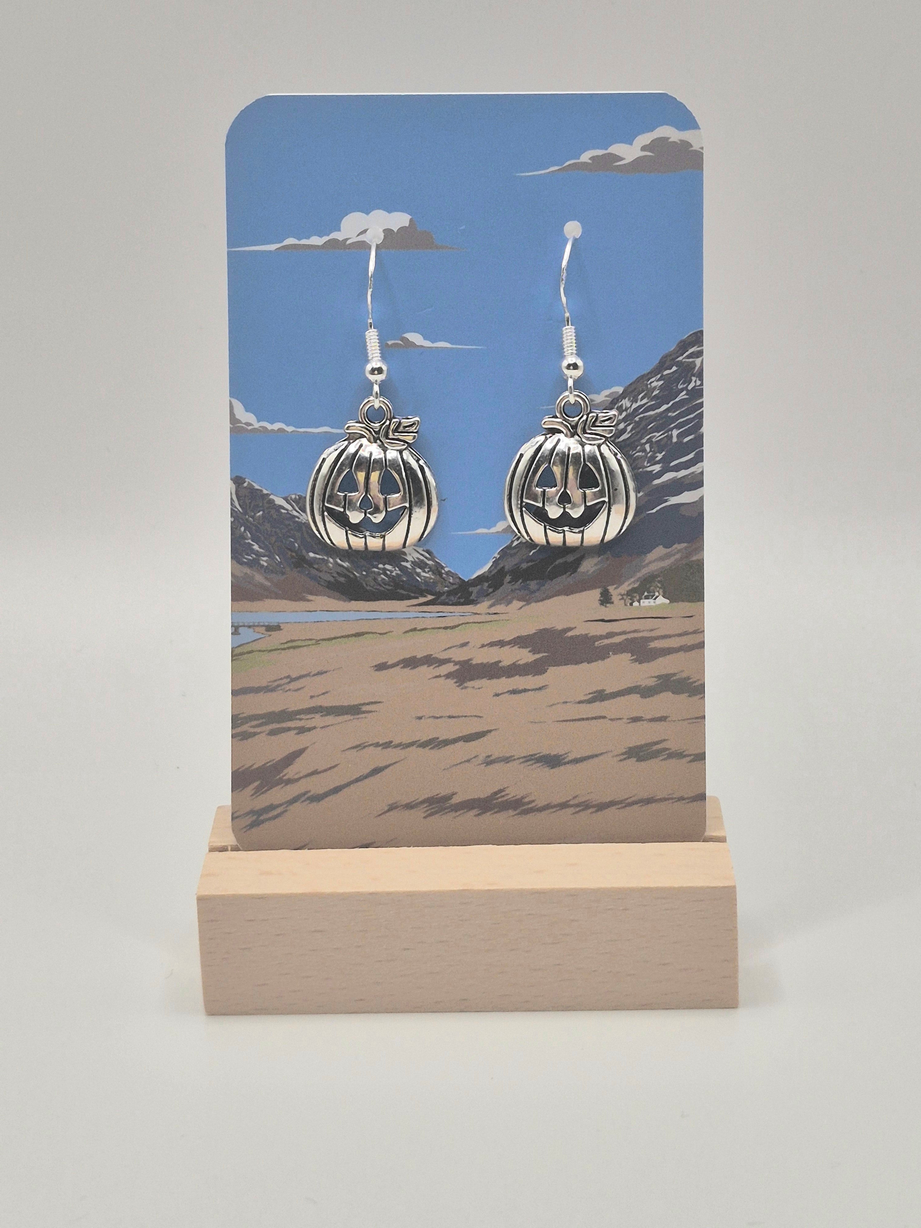 Pumpkin earrings