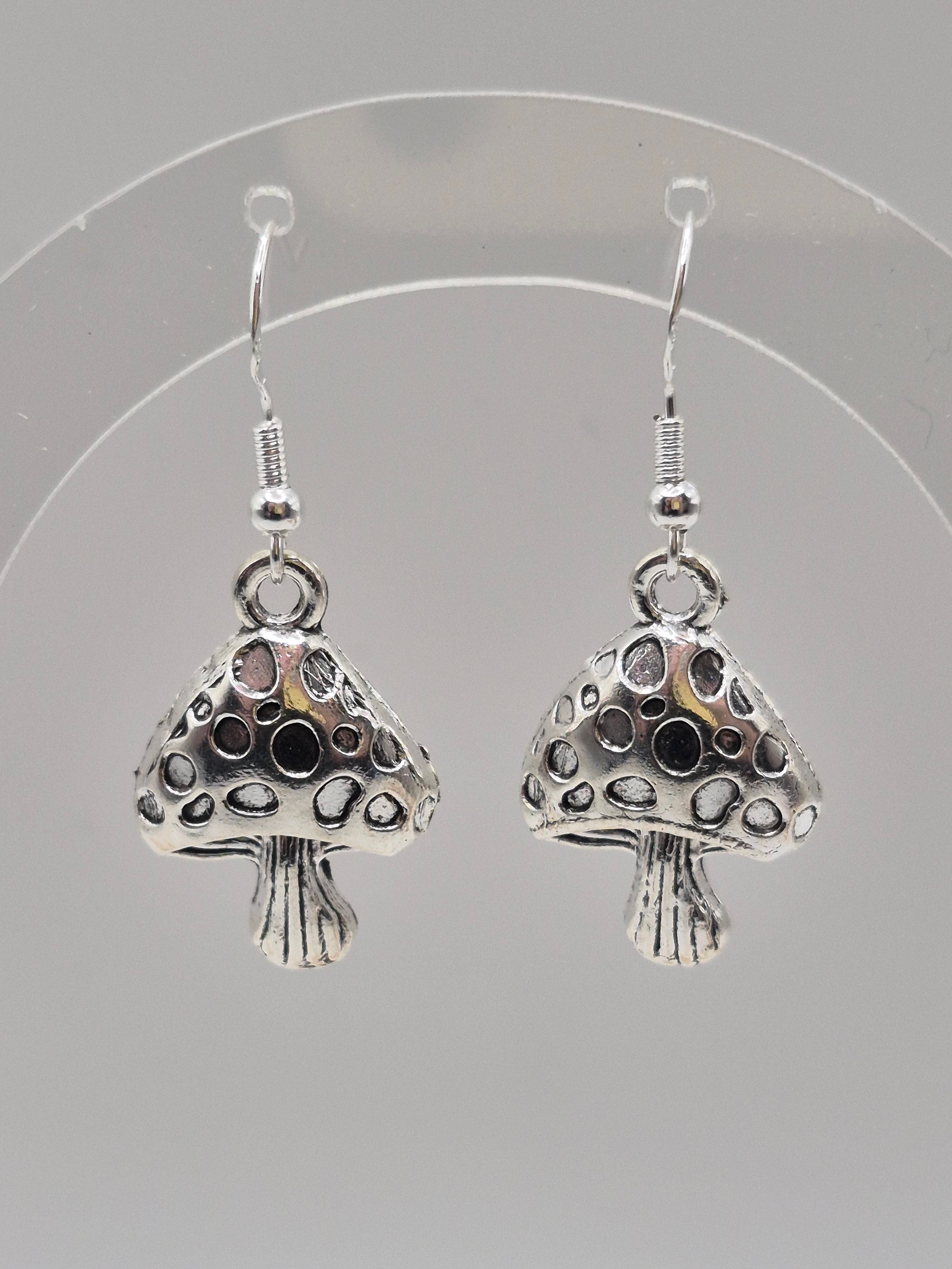 Mushroom Earrings