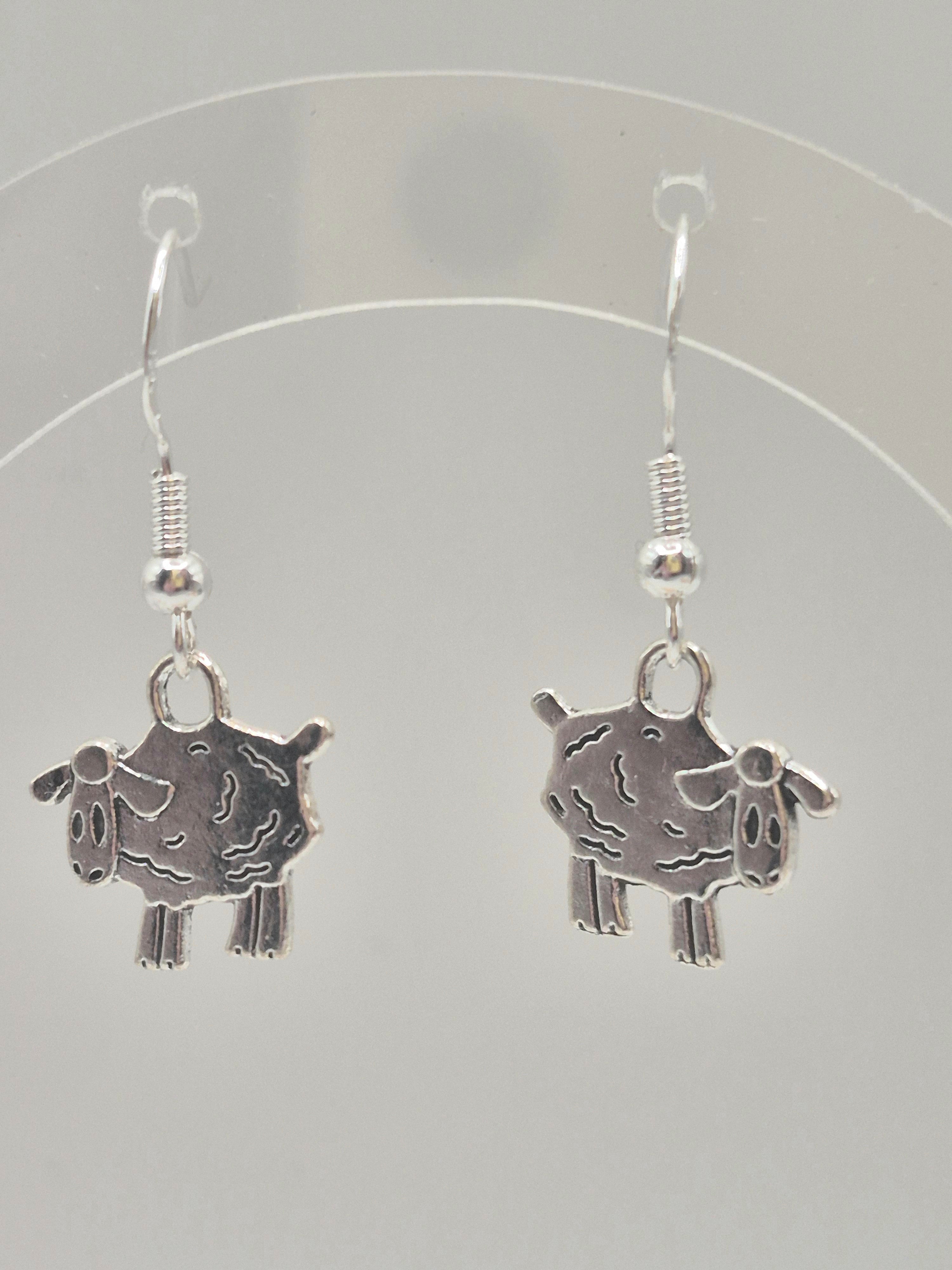 Sheep Earrings