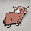 Isla - Highland Cow Pin