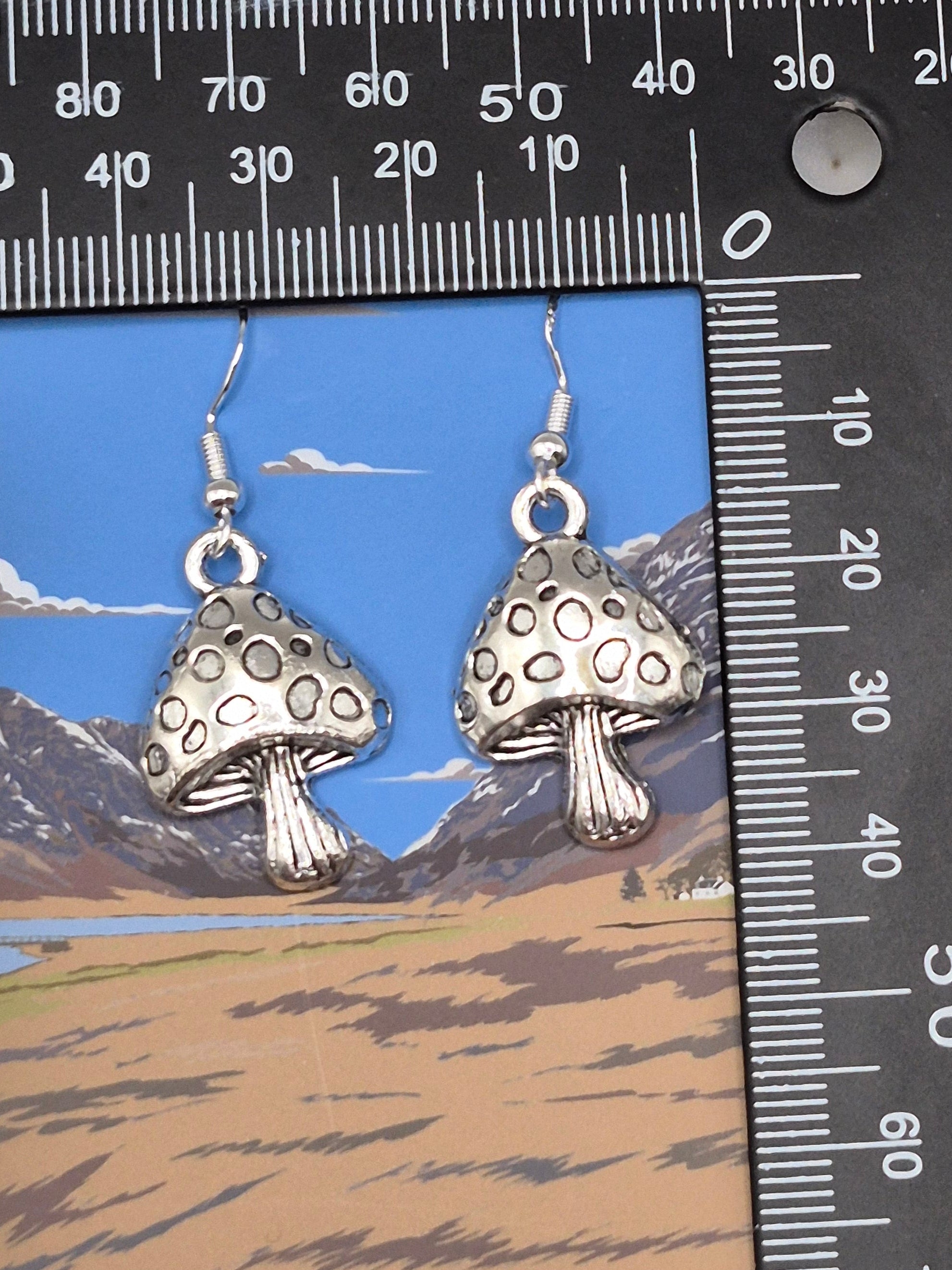 Mushroom Earrings